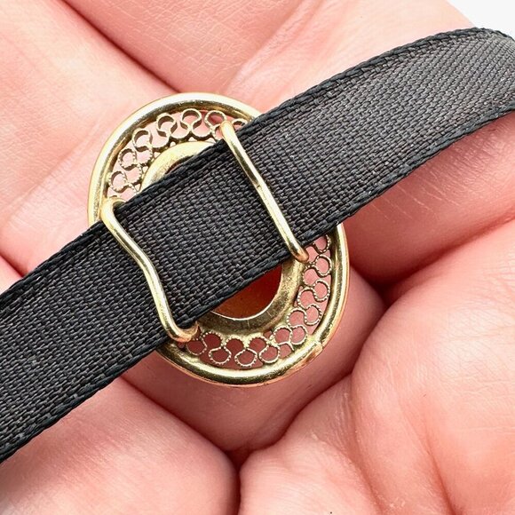 Vintage 10K Gold Shell Cameo Slide Pendant Necklace 6 Grams - Picture 3 of 4